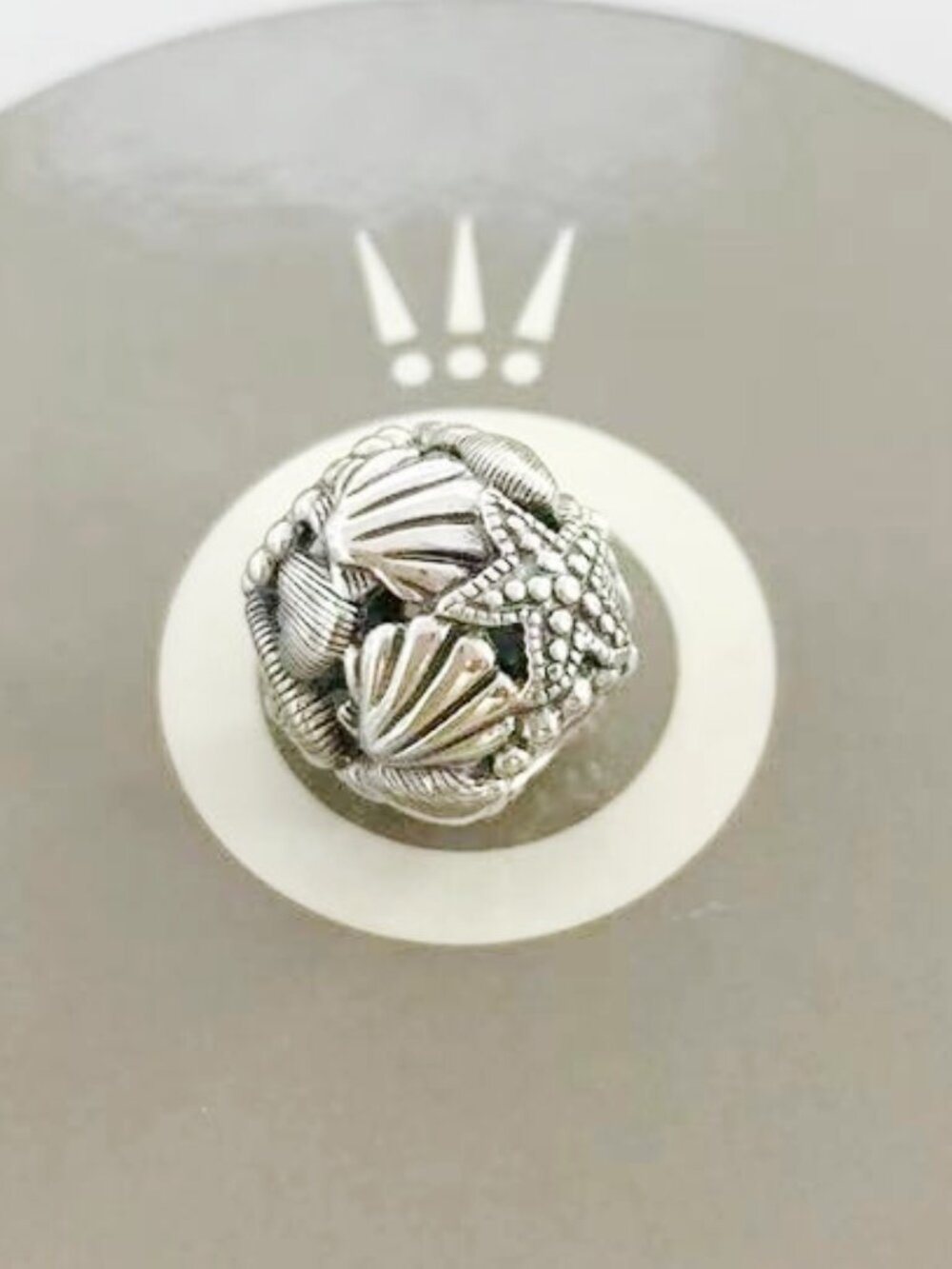 Pandora Openwork Starfish, Shells & Hearts Charm